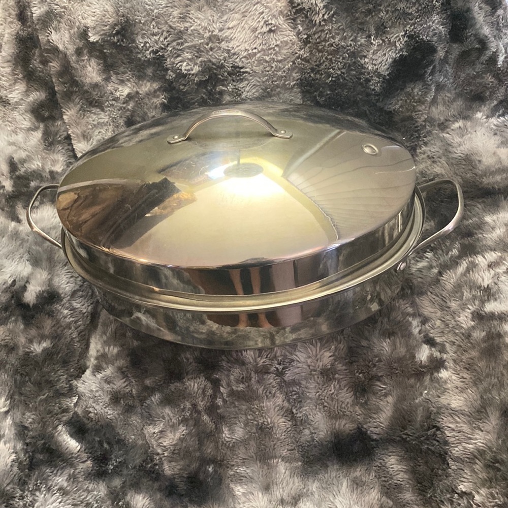 Cuisinart Model # 99-18C 18/10
Stainless Steel Large Roaster 17" × 13"